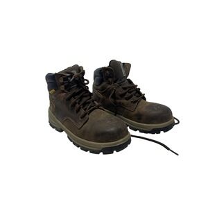 Herman‎ Survivors Work Boots Mens Size 6 Brown Waterproof Lug Sole WMHSAGB002